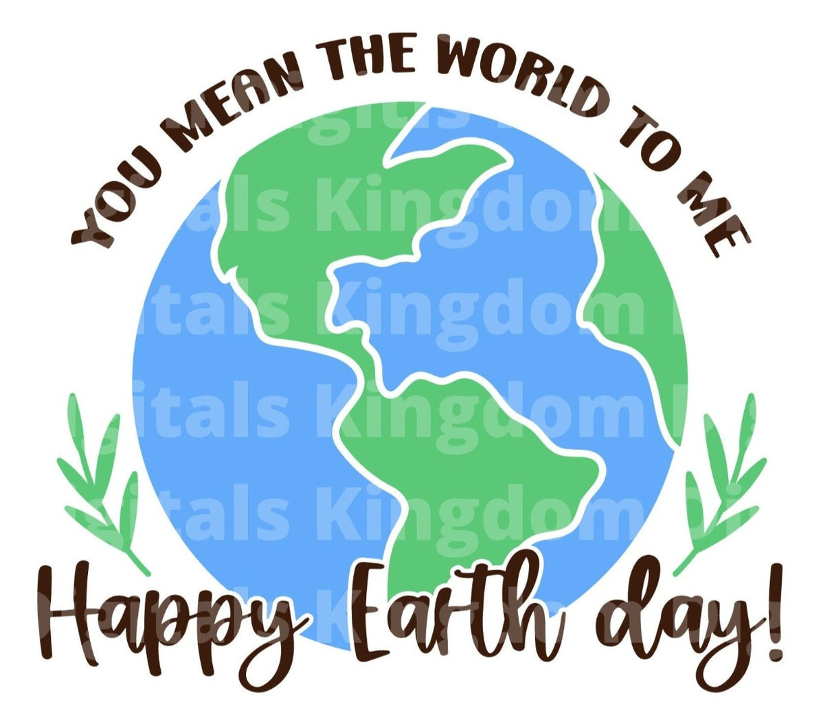 You Mean The World To Me SVG Cut File