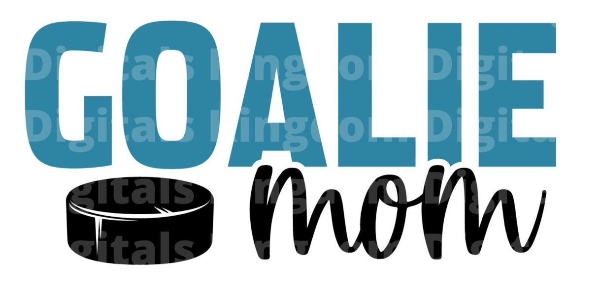 Goalie Mom SVG Cut File