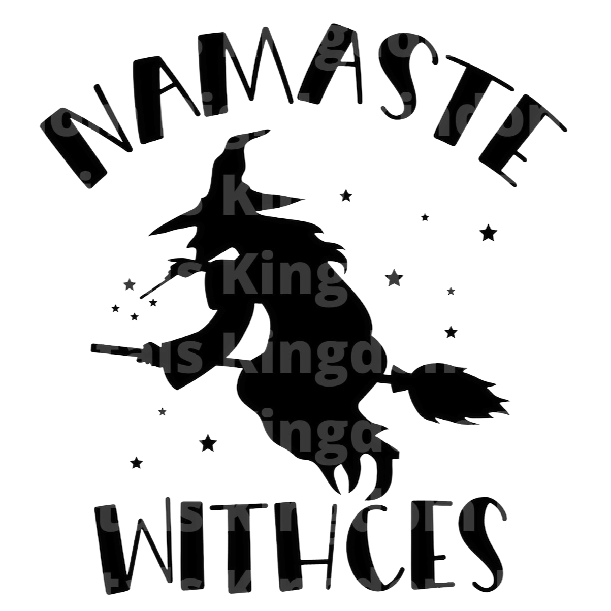 Namaste Witches SVG Cut File