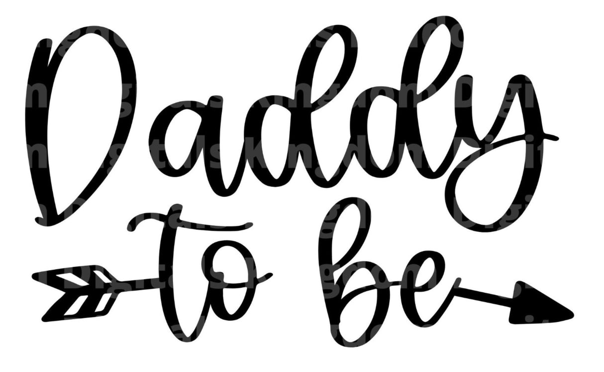 Daddy To Be SVG Cut File