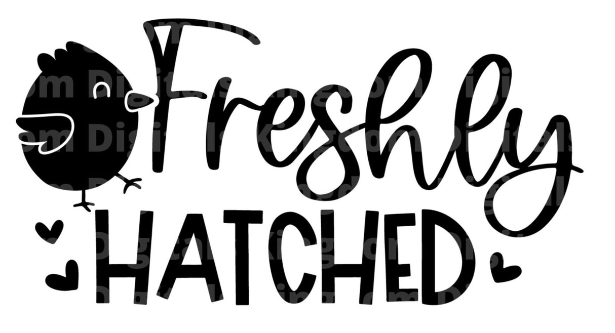 Freshly Hatched SVG Cut File