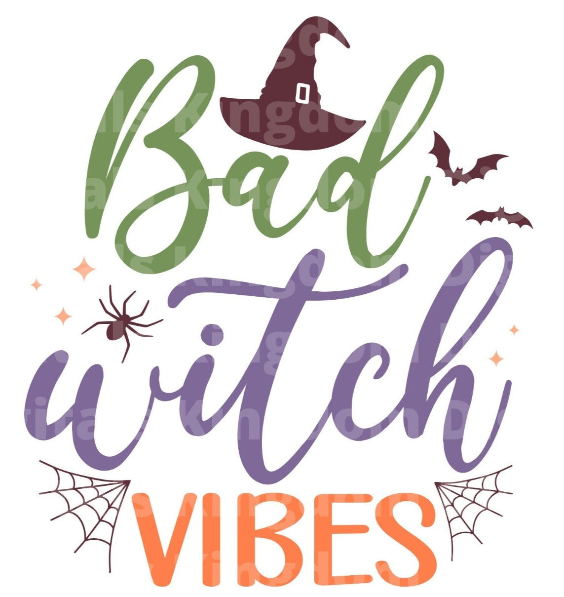 Bad witch vibes SVG Cut File