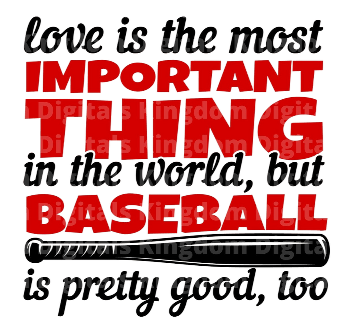 Love Is The Most Important Thing In the World SVG Cut File