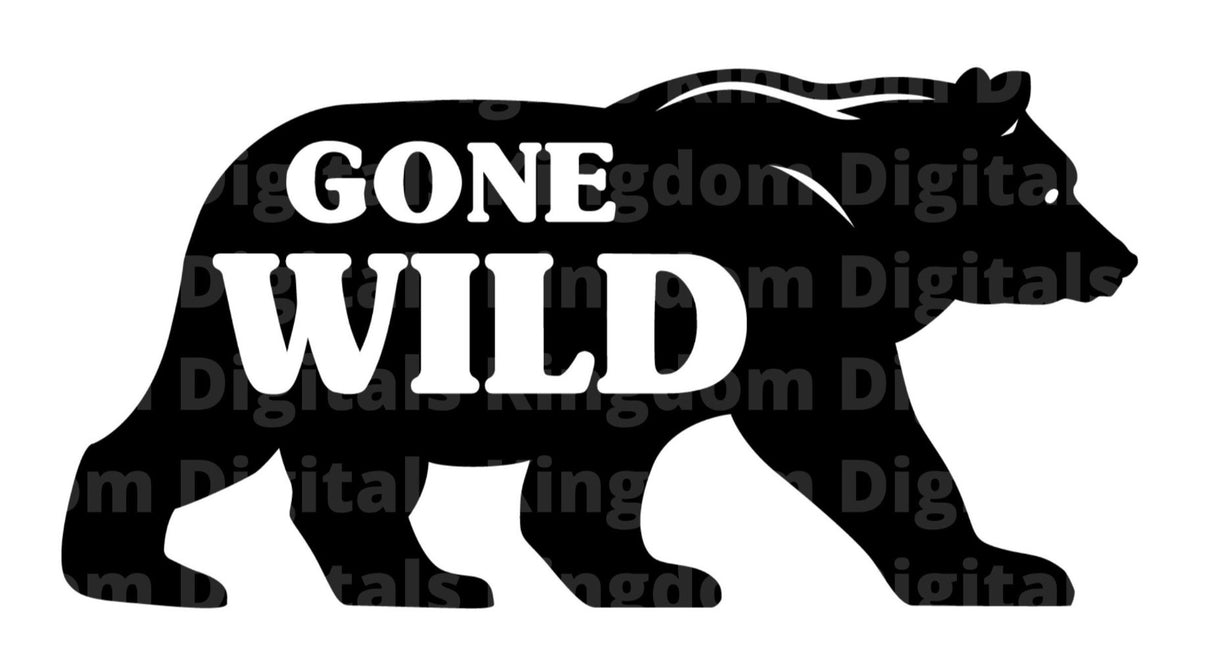 Gone Wild SVG Cut File