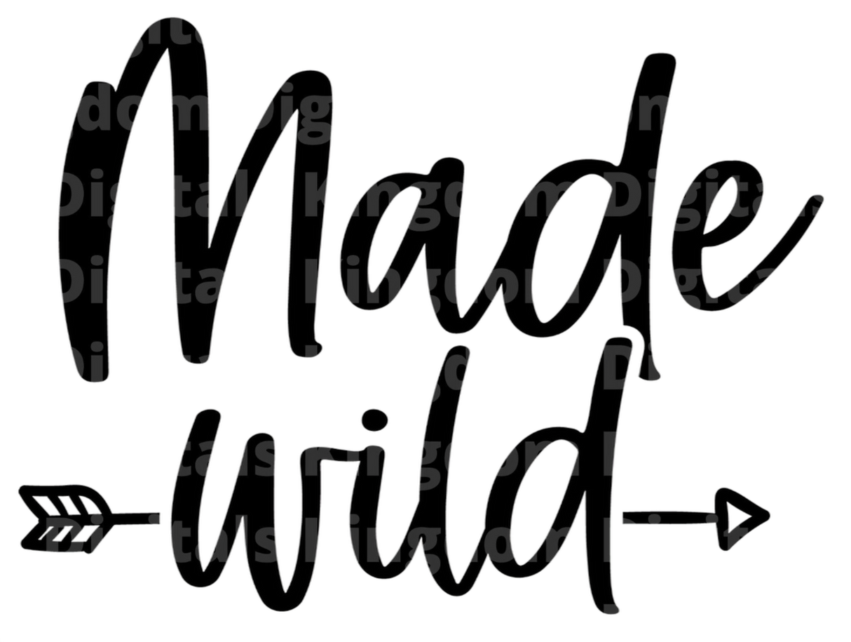 Made Wild SVG Cut File
