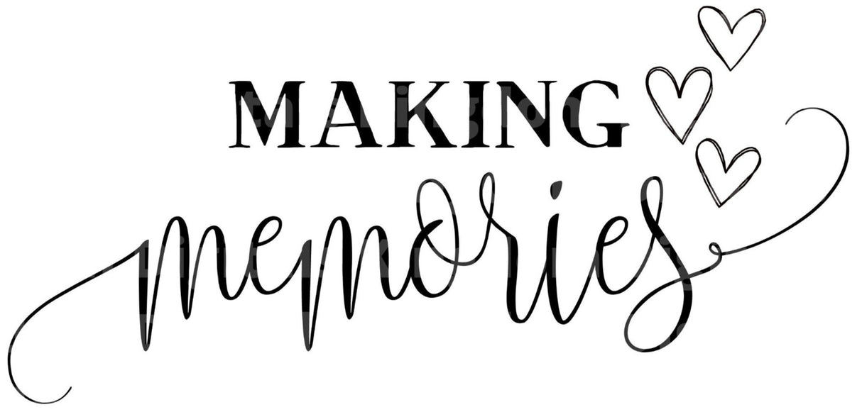 Making Memories SVG Cut File