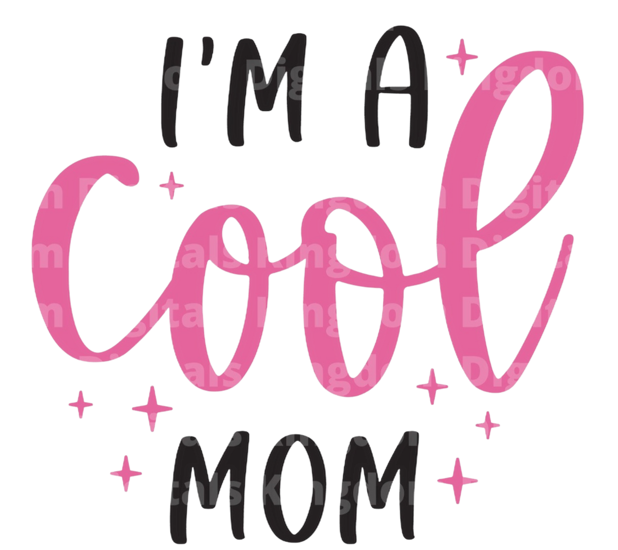 I'm a Cool Mom SVG Cut File