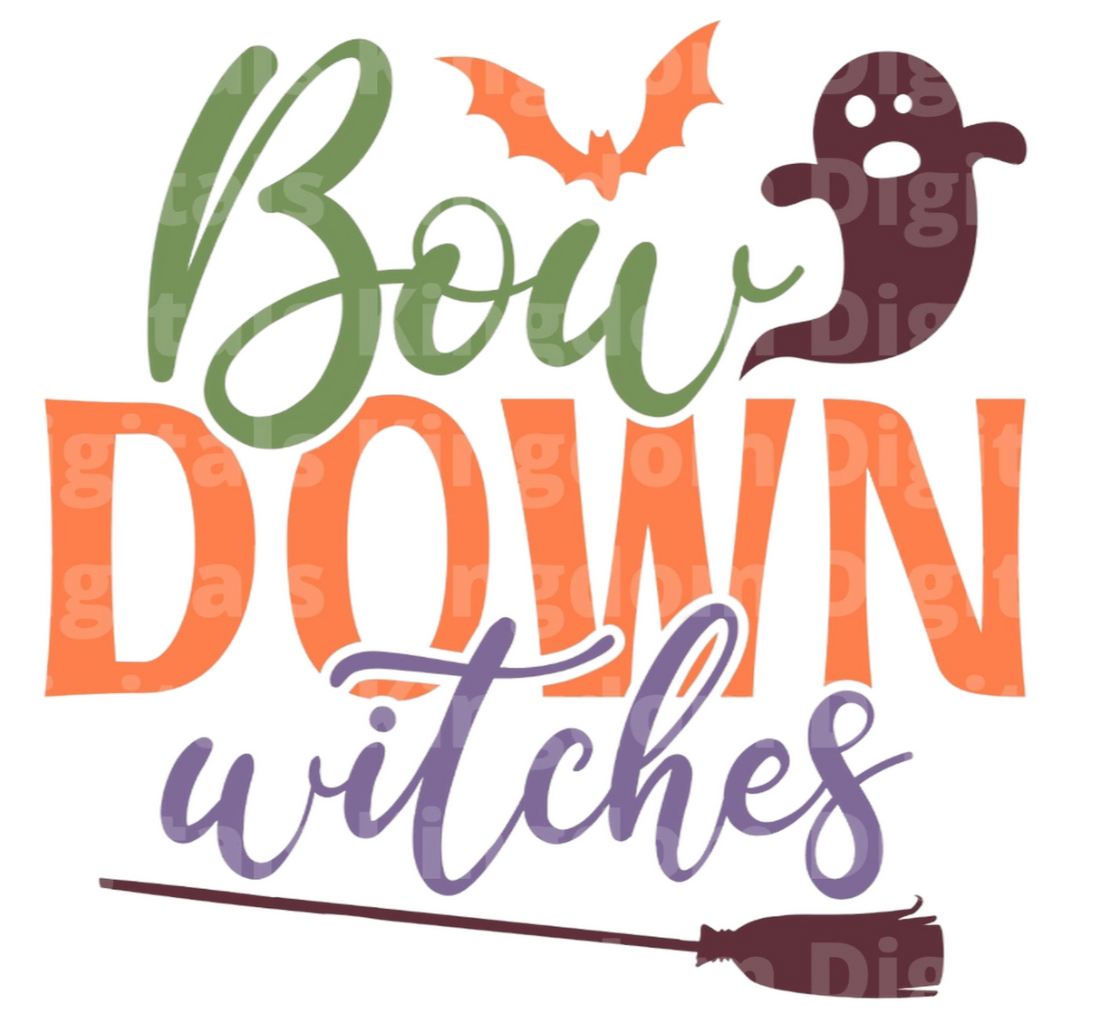Bow down, witches SVG Cut File
