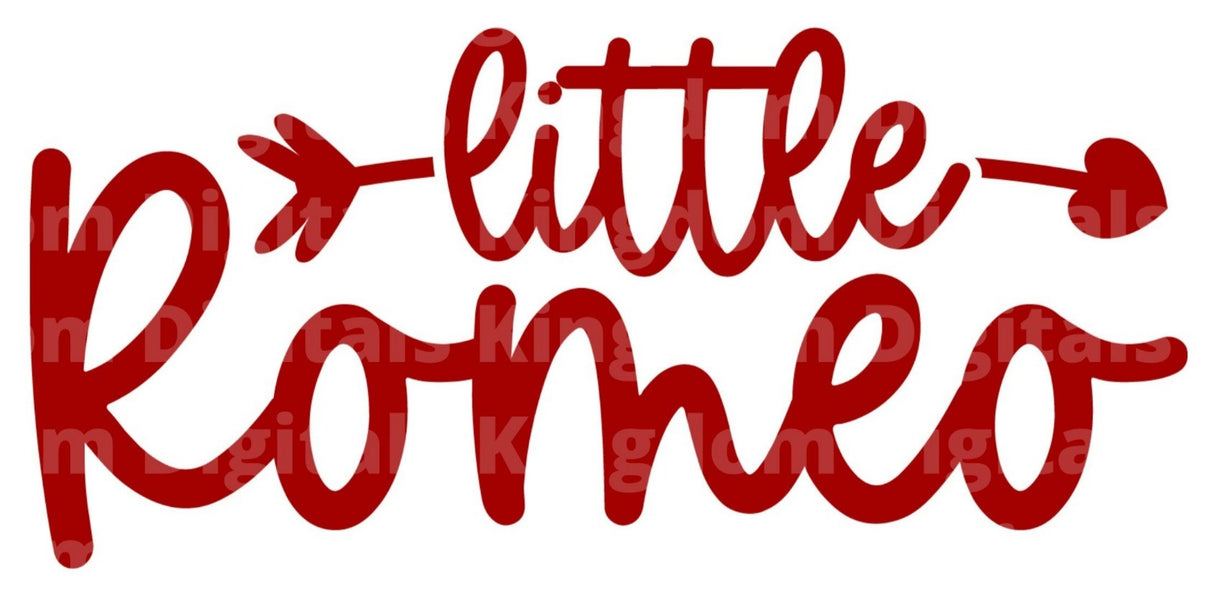 Little Romeo SVG Cut File