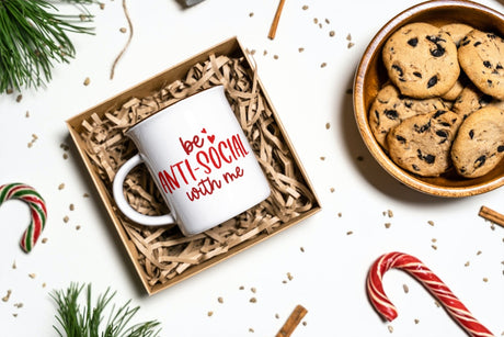 Be Anti-Social With Me SVG Cut File