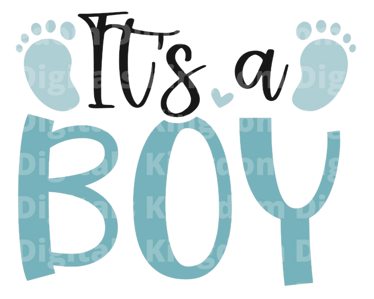 Its a Boy SVG Cut File