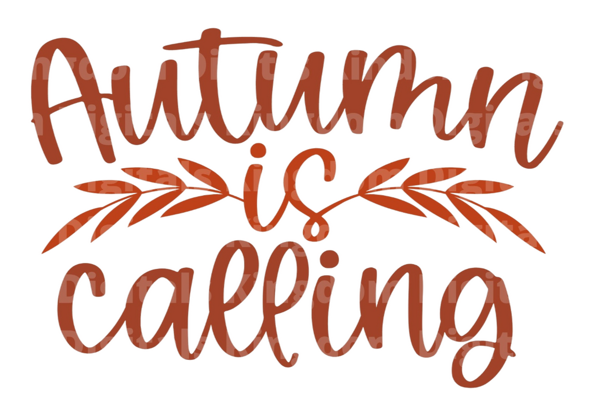 Autumn is Calling SVG Cut File