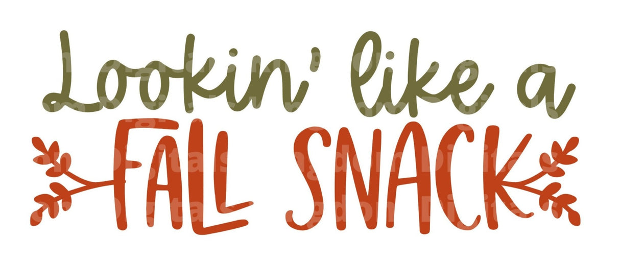 Lookin' like a fall snack SVG Cut File