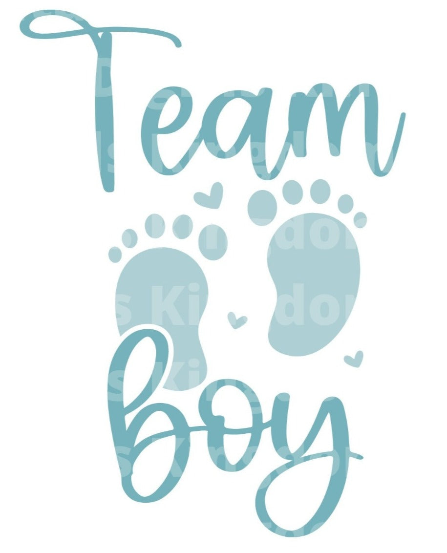 Team Boy SVG Cut File