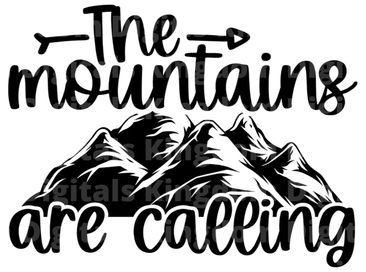 The are Calling SVG Cut File