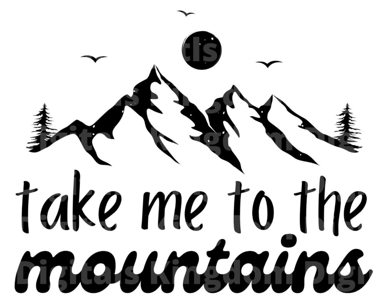 Take Me to The  SVG Cut File