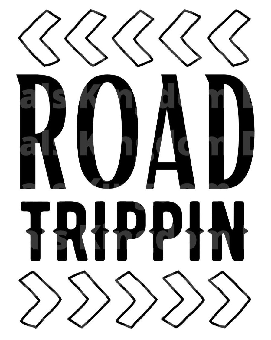 Road Trippin SVG Cut File