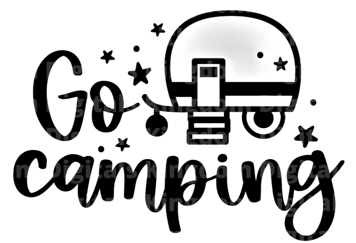 Go Camping SVG Cut File