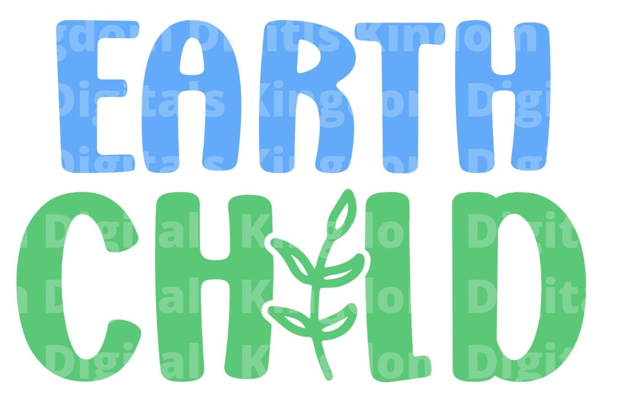 Earth Child SVG Cut File