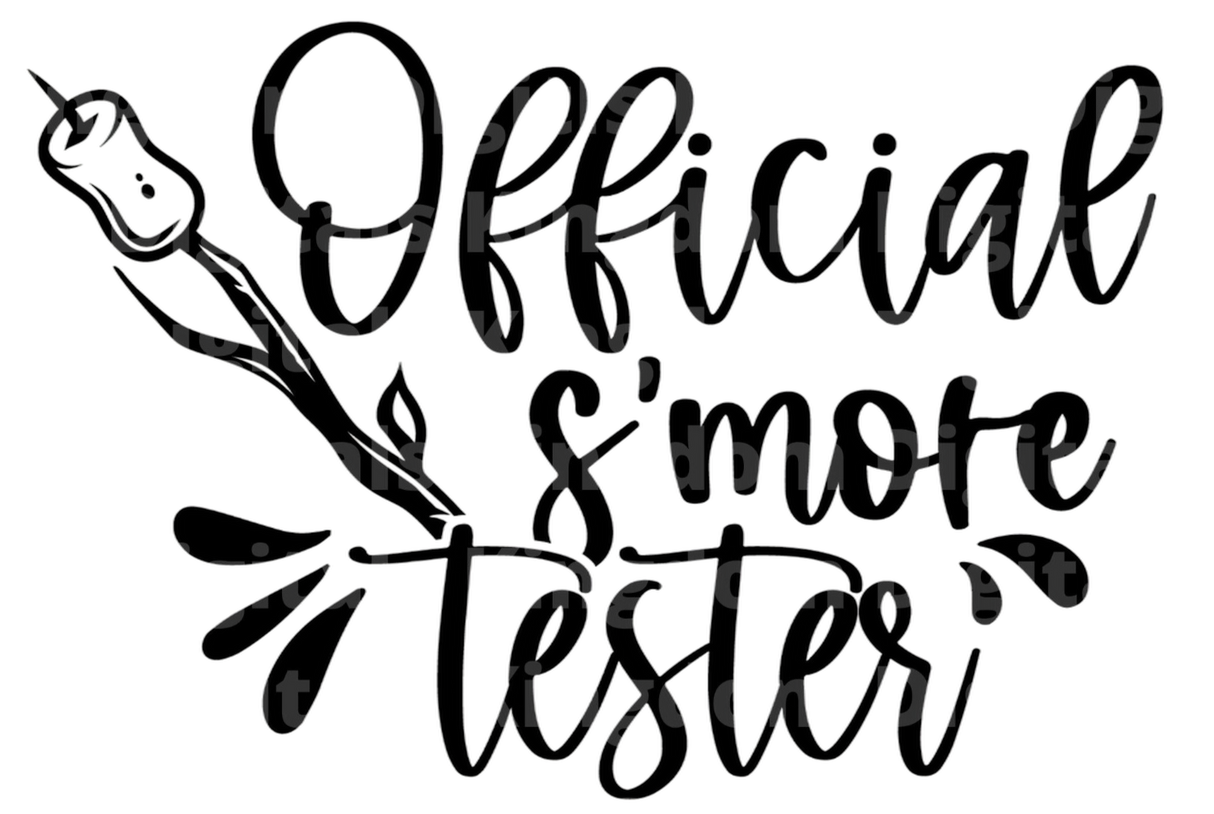 Official Smore Tester SVG Cut File