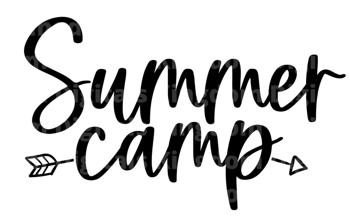Summer Camp SVG Cut File