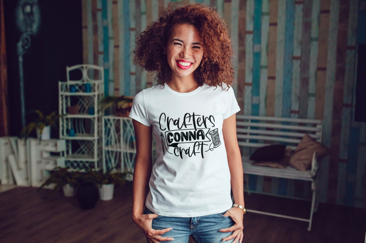 Crafters Gonna Craft SVG Cut File