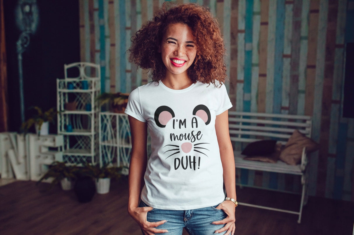 I'm a Mouse Duh SVG Cut File