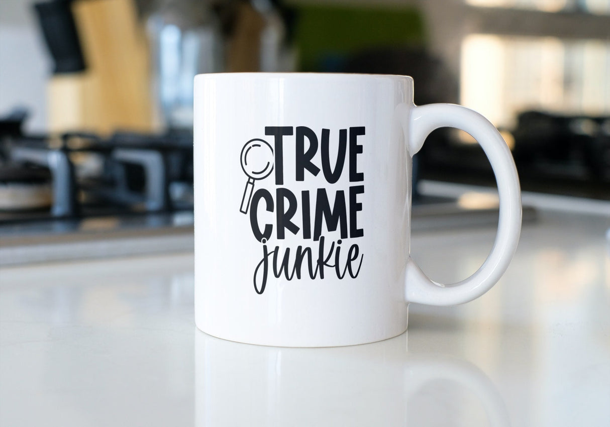 True Crime Junkie SVG Cut File