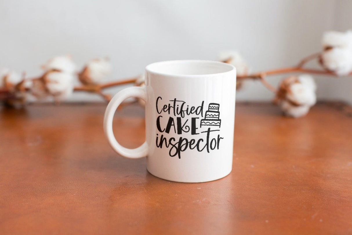 Certified Cake Inspector SVG Cut File