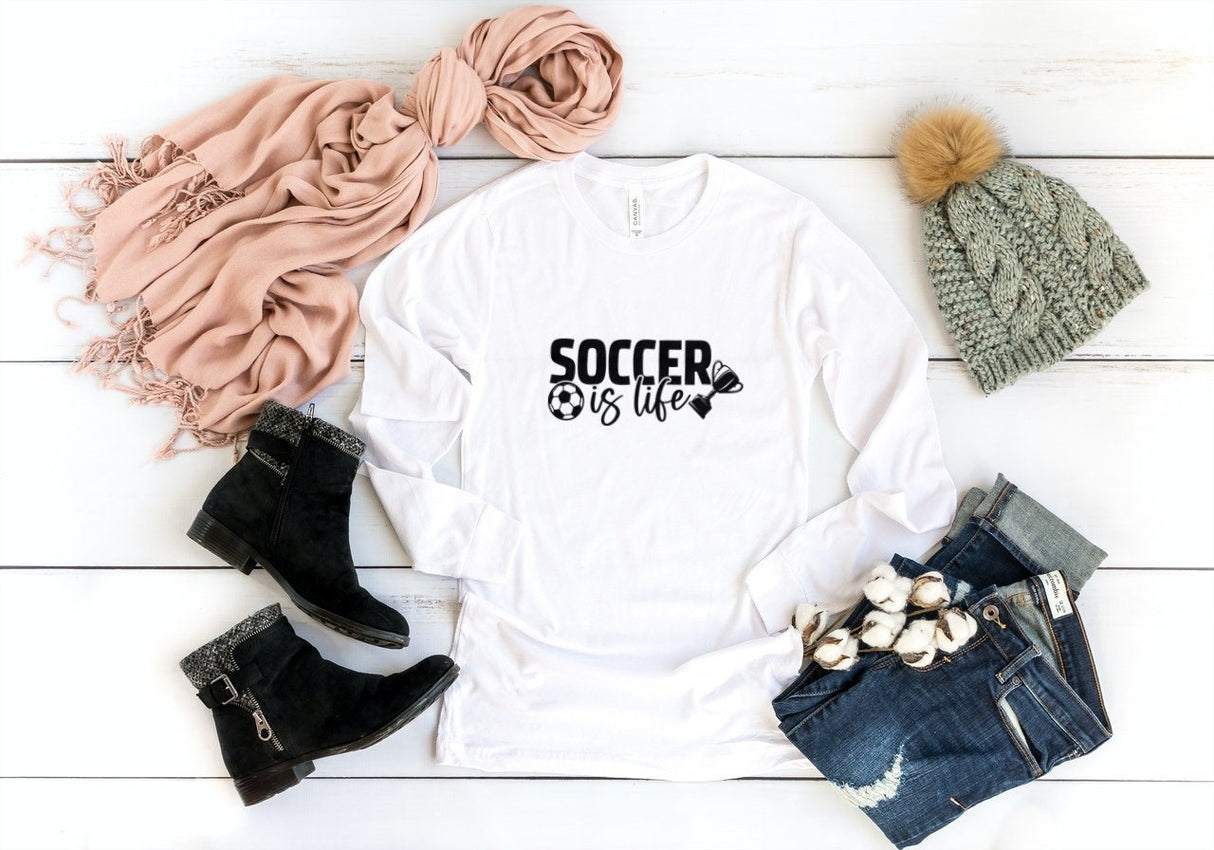 Soccer Is Life SVG Cut File