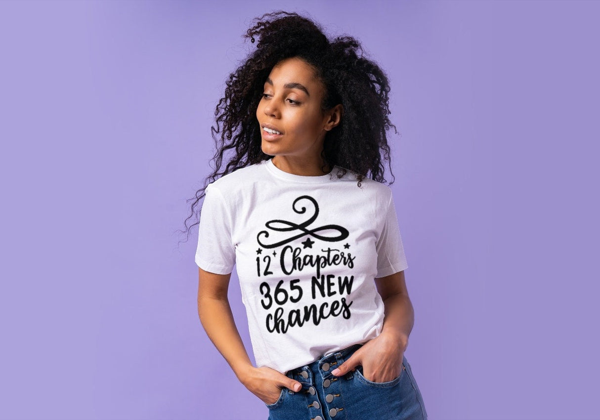 12 Chapters 365 New Chances SVG Cut File