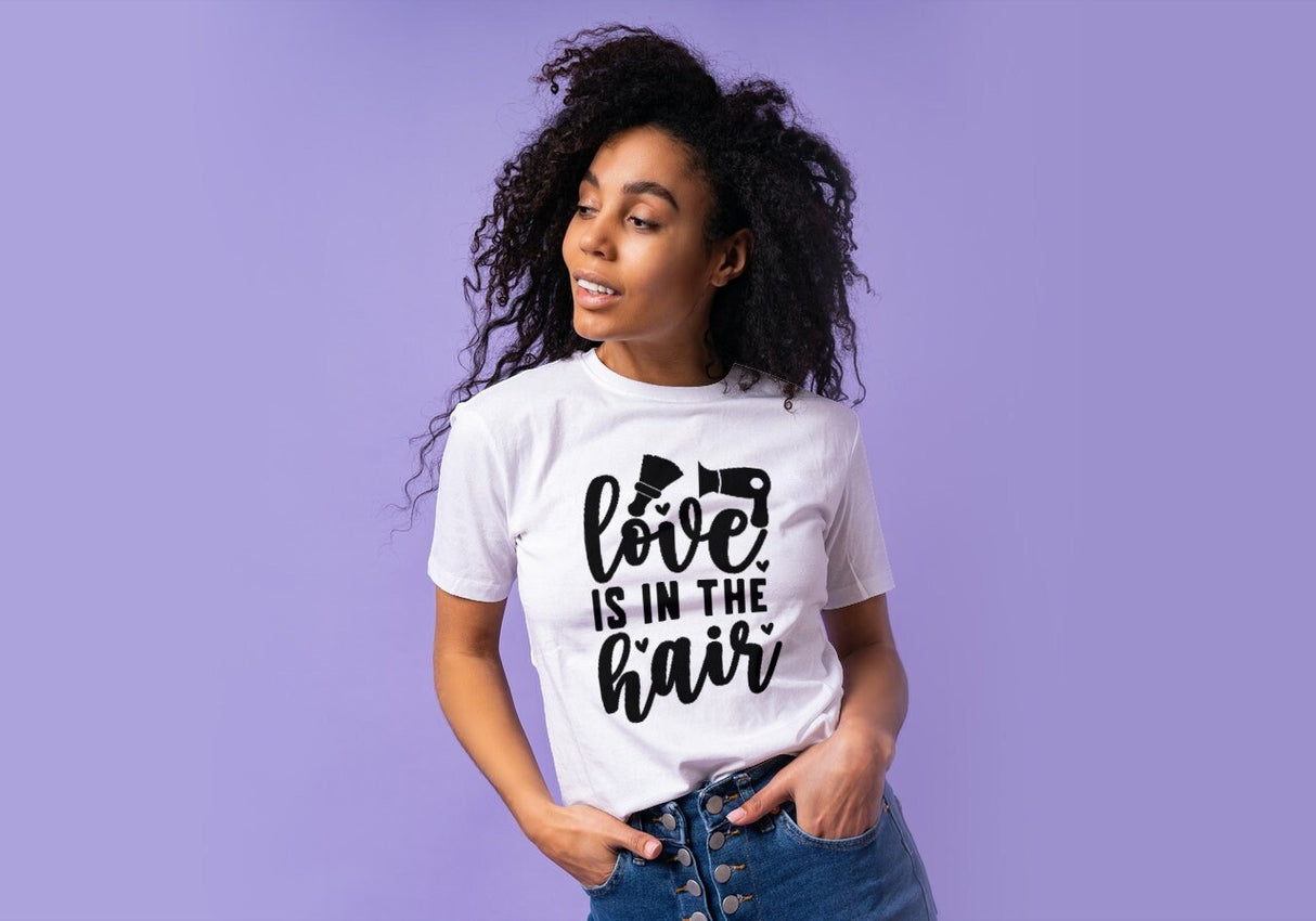 Love is in the Hair SVG Cut File