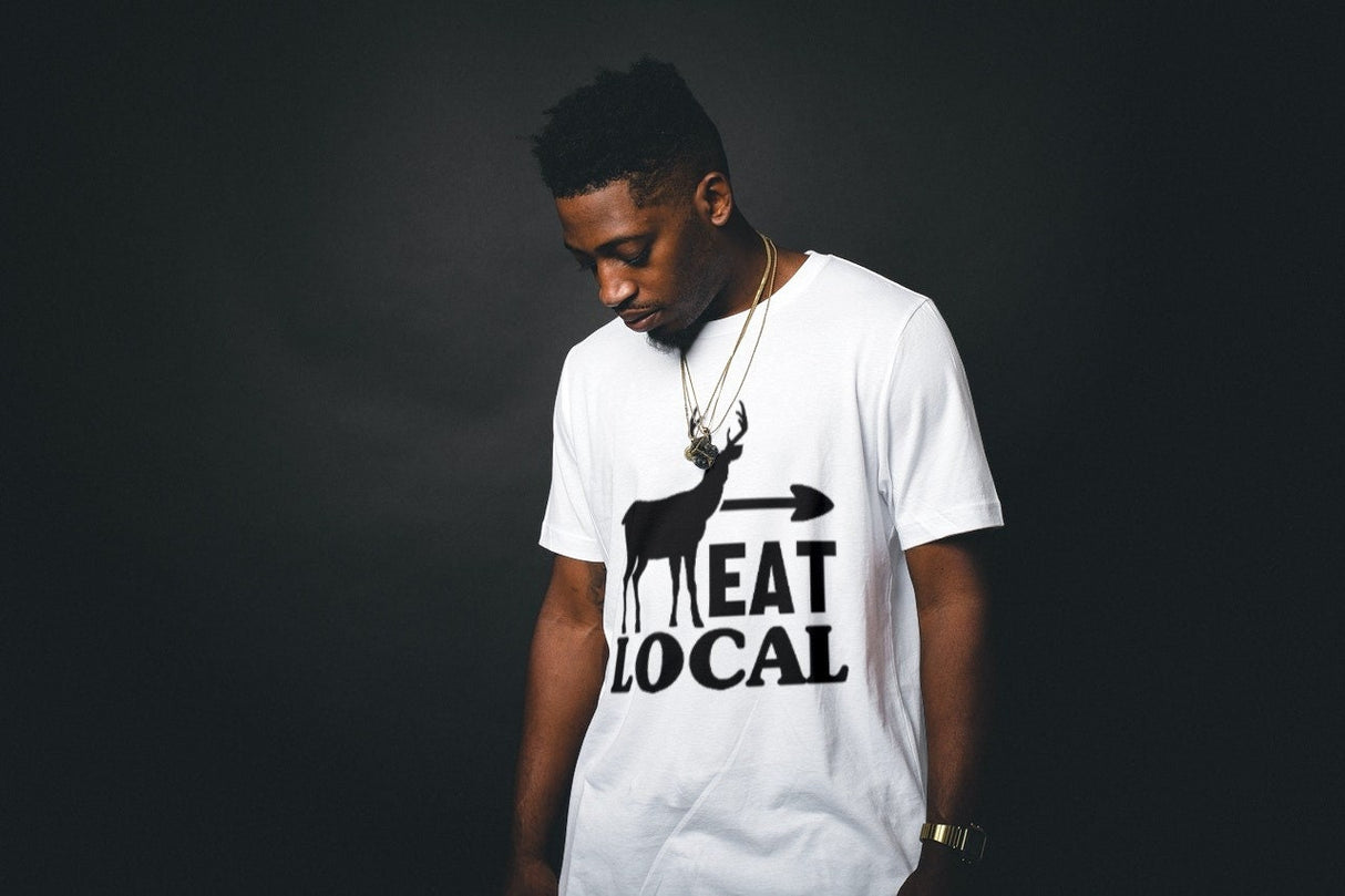 Eat Local SVG Cut File