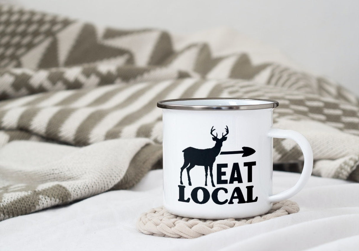 Eat Local SVG Cut File