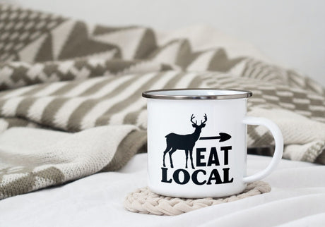 Eat Local SVG Cut File