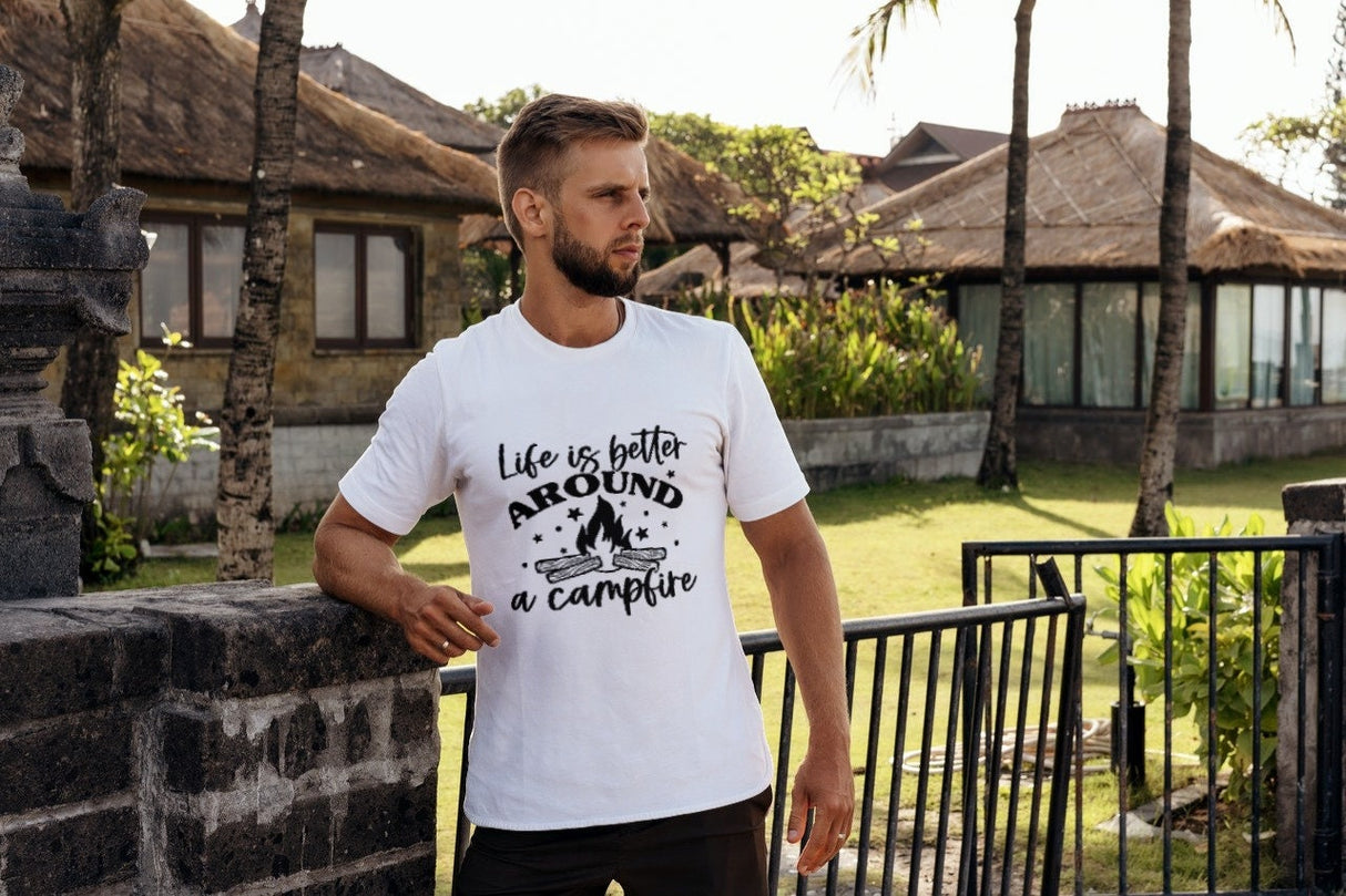 Life is Better Around A Campfire SVG Cut File