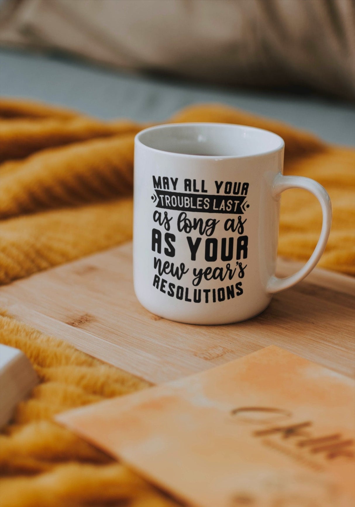 May all your troubles last as long as your new years resolution SVG Cut File