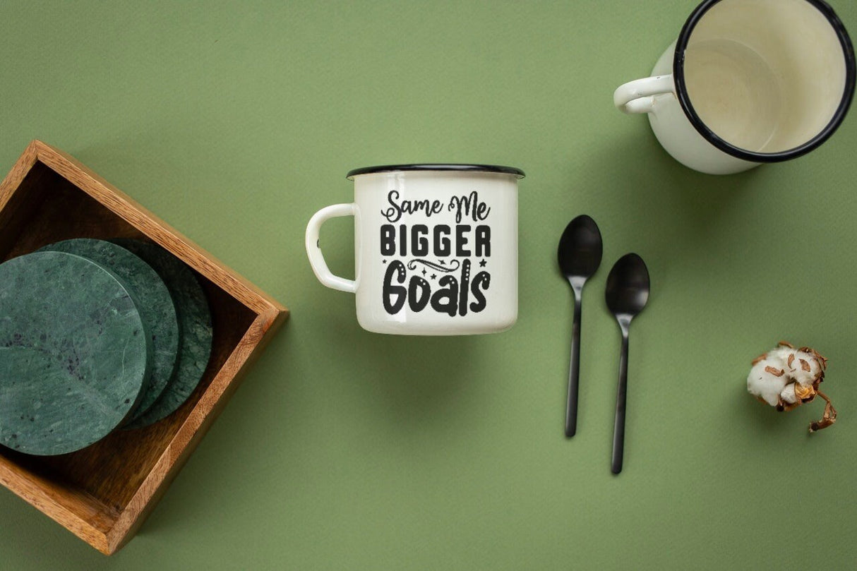 Same Me Bigger Goals SVG Cut File