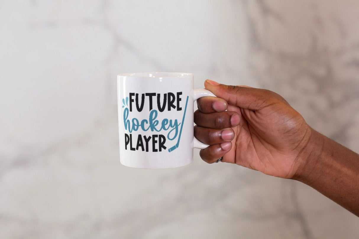 Future Hockey Player SVG Cut File