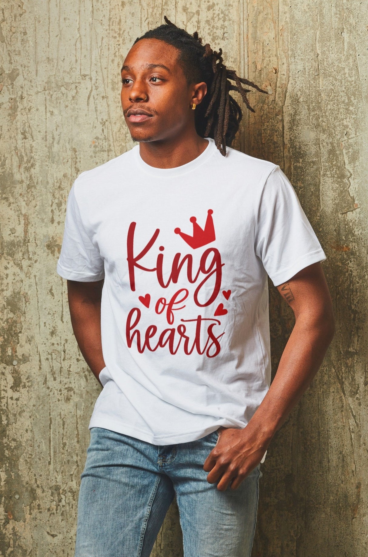 King of Hearts SVG Cut File