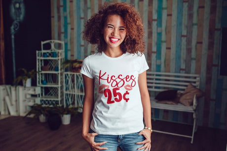 Kisses 25 Cents SVG Cut File
