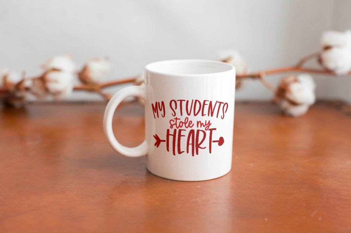 My Students Stole My Heart SVG Cut File