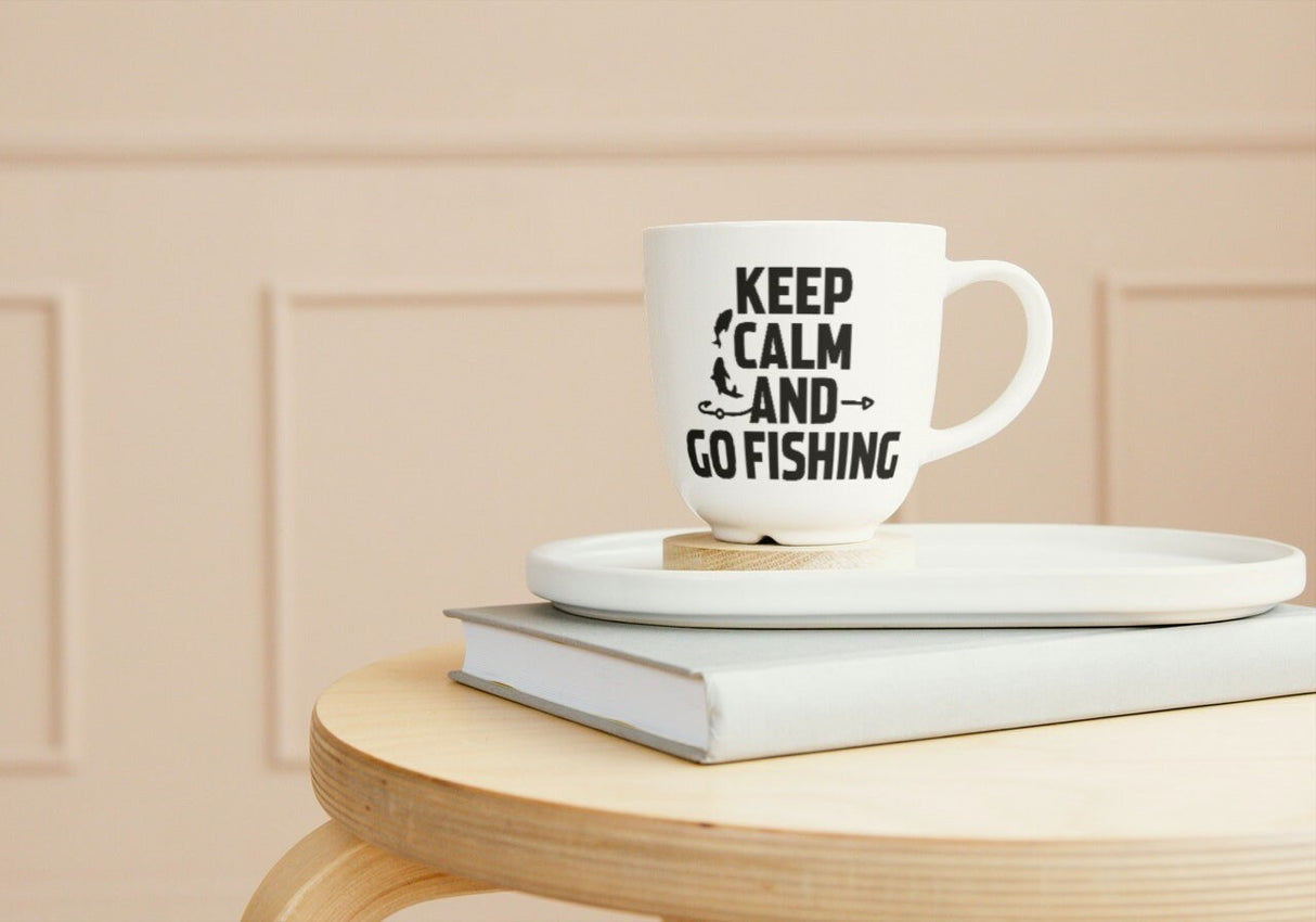 Keep Calm & Go Fishing SVG Cut File