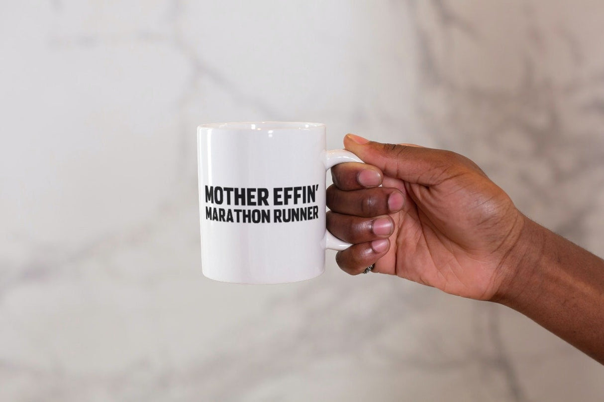 Mother Effin Marathon Runner SVG Cut File