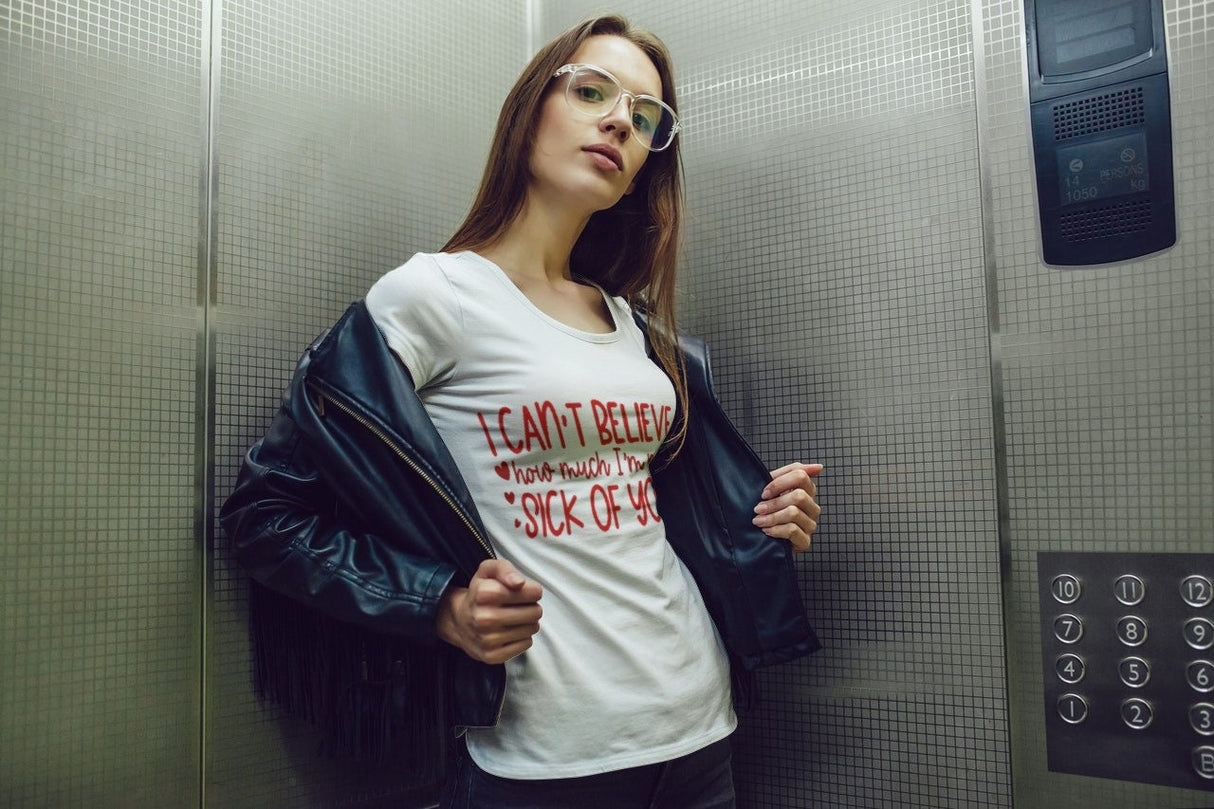 Not Sick of You SVG Cut File