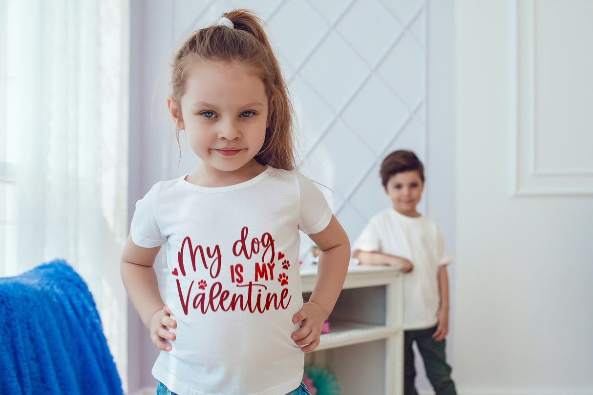 My Dog Is My Valentine SVG Cut File