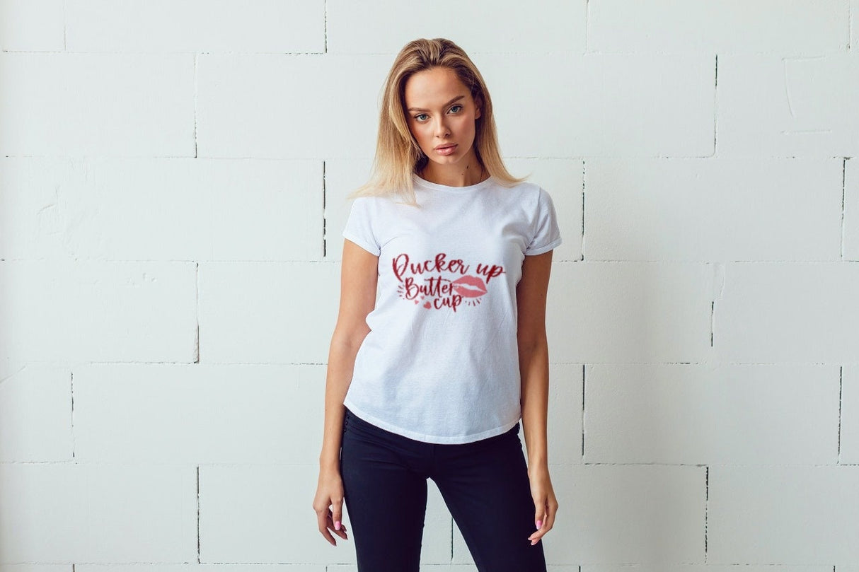 Pucker Up Buttercup SVG Cut File