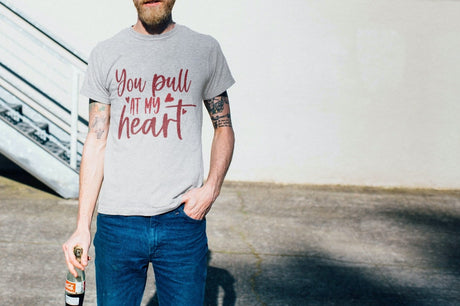 You Pull At My Heart SVG Cut File