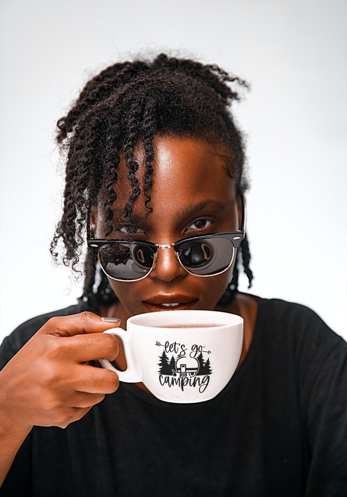 Lets Go Camping SVG Cut File