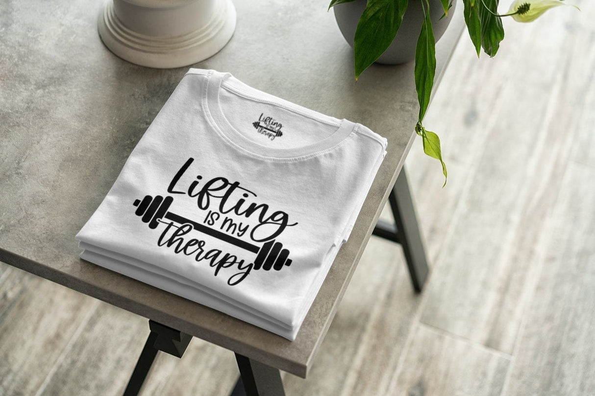 Lifting Is my Therapy SVG Cut File